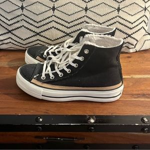 Converse Chuck Taylor All Star Lift Platform Raw Edge